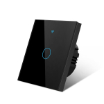 ELi standardne Tuya Smart Life WIFI seinal&uuml;liti 1/2/3 Gang 1 Way 220V klaaspaneeli puutel&uuml;liti H&auml;&auml;ljuhtimise nutil&uuml;liti t&ouml;&ouml;tab Alexa Google Home'iga