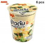 Mama Cup Instant Rice Soup Muna Vetikamaitseline 40 gx 6 tk - Tai 40 g x 6 pcs