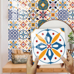 10 tk Mosaic Crystal k&otilde;vakileplaadid Kleebis K&ouml;&ouml;gikapp Kodukaunistus &Otilde;likindlad koorimis- ja kleebitavad veekindlad seinakleebised 10x10cmx10pcs