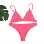 Naiste ujumisriided &uuml;hev&auml;rvilised ujumistrikoo, seksikad stringid bikiinid Brasiilia rannariided ujumiskost&uuml;&uuml;mid 10 v&auml;rvi S roosa