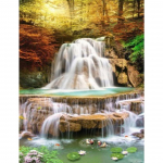 5D DIY juga maastik Teemantmaali Kunstpilt T&auml;ispuuritud Tikand Rhinestone Mosaiic Kingitus Kodukaunistuse Ristpistes Komplekt Full Round 20x30CM