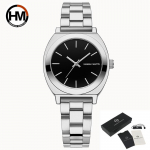 Naiste k&auml;ekellad lihtsa disainiga Miyota Movement Seiko roostevabast terasest veekindlad naiste kvartskellad Relogio Feminino