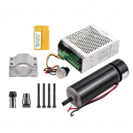 500 W CNC harjatud spindlikomplekt graveerimismasina spindli 500 W mootorikomplekt ER11 MACH3 toiteallikas h&otilde;be