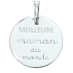 Les Tr&eacute;sors De Lily [R2567] &ndash;  Maailma parim ema  h&otilde;beripats (roodiumiga kaetud) - 18 mm h&otilde;be