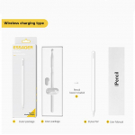 Essager Stylus Pencil Apple Pencil 2 1 jaoks iPad Air Pro Mini tarvikud Bluetoothi ​​juhtmevaba laadimise pliiatsi pliiatsid wireless Charging valge