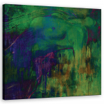 L&otilde;uenditr&uuml;kk Nude Woman Painted 30x30 roheline