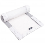 Breathable mesh cot bumper star copse 180x30cm