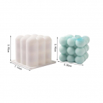 Silikoonvormist kondiitritooted 3D koogidisain Mini cupcake mousse muffini s&uuml;da mull ruudukujuline k&uuml;psetusvorm