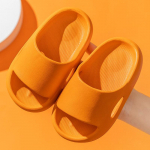 Laste sussid suvekodu Vannituba libisemisvastased sussid &uuml;hev&auml;rvilised pehme p&otilde;hjaga meeste ja t&uuml;drukute sandaalid 160 kollane