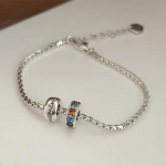 Foxanry mitmev&auml;rviline tsirkoonist k&auml;ev&otilde;ru naistele paaridele Vintage lihtsad geomeetrilised s&uuml;nnip&auml;evapeo ehted aksessuaarid kingitused 18cm h&otilde;be