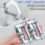 Universaalsed segistipikendused 180&deg; 1080&deg; p&ouml;&ouml;rleva segisti &otilde;hutaja kraanikausi pikendusega pritsmerobot k&auml;e mullitaja otsiku segisti adapter Single Mode