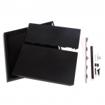 M&auml;ngumasina &uuml;mbris &uuml;hev&auml;rviline Shell m&auml;ngukonsooli asenduskorpus PS4 1200 m&auml;ngutarvikute jaoks, must