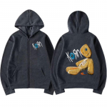 Korn Issues Rock Band Uus must t&otilde;mblukuga kapuuts Metal Gothic Vintage Suurem&otilde;&otilde;tmelised lukuga kapuutsid T&auml;navar&otilde;ivad Meeste Naiste Jope mantlid M