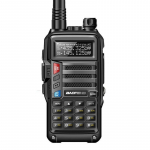 BaoFeng UV-S9 8W kaasaskantav raadiosaatja kaugraadio raadiosaatja Baofeng UV-5r kahesuunaline raadio 1 PCS EU Plug-UV-S9 must