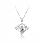 Mosan Diamond Cupid's Arrow kaelakee naiste 925 Sterling h&otilde;bedast rangluu kaelakee Creative 520 h&otilde;be ripats ehted h&otilde;be