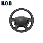Auto rooli kate Honda CR-V CRV 2002 2003 2004 2005 2006 DIY must PU mikrokiud Red Thread gray