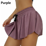 Naiste pimestamisvastane elastne v&ouml;&ouml;koht v&otilde;lts kaheosalised l&uuml;hikesed rannap&uuml;ksid, suvine vabaajajooga &scaron;ifoonist L