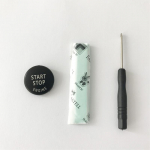 Auto mootori k&auml;ivitamise seiskamisl&uuml;liti nupp Vahetage kate BMW 1 3 5 seeria X5 6 E81 E87 E90 E91 E92 E93 E60 E84 E83 E70 E71 E72 jaoks punane