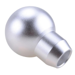R&otilde;&otilde;msav&auml;rviline k&auml;igukangi nupp &Uuml;mmargune alumiiniumisulam MT k&auml;igukangi hoob Sobib manuaalk&auml;igukasti asendusteks Auto Shift Knob Black black