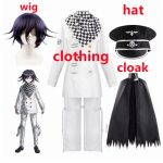 Danganronpa V3 Kokichi Oma Cosplay kost&uuml;&uuml;m Presidendi vormiriietus Mantel t&auml;iskomplekt Halloweeni karnevali riided L nagu n&auml;idatud v&auml;rv