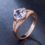 Emmaya br&auml;ndi mood uhke roosikulla v&auml;rvi kuupmeetri tsirkoon originaalsusega geomeetrilised s&otilde;rmused naistele populaarsed ehted pulmakingitus 8 roosa kuldne v&auml;rv