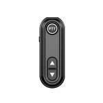 Mini lavalier Walkie-talkieair koos juhtmek&otilde;rvaklappidega, suhtlusr&uuml;hma režiimi tugi 1 PCS must