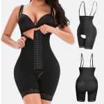 Naiste 9 rinnaga, k&otilde;rge v&ouml;&ouml;kohaga krookideta Body, Shadow Booty Lifter Compression aluspesu Belly Control salendav kehavormija M must