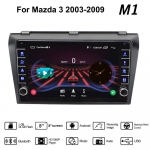 Mazda 3 2003-2009 jaoks koos nupu nupuga Android autoraadio multimeediumipleier Navigatsioon stereo GPS 2 Din 1+16 GB 1+16GB