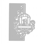 Paari pulmade metalli l&otilde;ikamine stantsid Scrapbooking &scaron;abloonid stantsil&otilde;iked kaardi reljeef DIY fotoalbumi mall vormi kaunistus