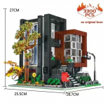 Creative Expert Street View Model Building Blocks Haeunjae Korea Modern Villa DIY m&auml;nguasi lastele festivali kingitus MOC-107015