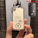 2 3 nupuga TPU auto kaugjuhtimispuldi korpuse &uuml;mbris, Honda Fit Jazz Shuttle GP2 Spada StepWgn RG1 Freed Spike Ge6 v&otilde;tmekate v&otilde;tmeta kaitse 2 Button Key Case valge