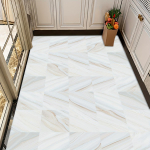 10 tk Isekleepuvad eemaldatavad PVC imitatsiooniga plaatide kleebised Lihtsad marmormustriga ruudukujulised veekindlad seinakleebised kodukaunistuseks 30cmX30cmX10pcs