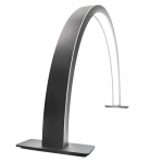 56 cm/22 tolli poolkuu kujuga t&auml;itevalgusti 36 W LED laualamp CRI rohkem kui 95 2700&ndash;5600 K v&auml;rvitemperatuur EU Plug valge