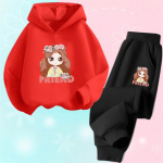 Unicorn kapuutsiga komplekt Multifilmi laste kampsun ja p&uuml;ksid, kaheosalised &uuml;kssarviku r&otilde;ivad 3&ndash;14-aastastele lastele 100