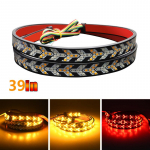 12 V 24 V auto piduri suunatule LED hoiatuslambi riba pikapi veoauto tagumise saba tagurpidi kahekordse v&auml;lgu tuli 1m