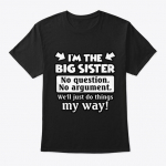 Olen Big Sister Standard Unisex T-s&auml;rk S