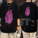 Kuum laulja Nicki Minaj muusikaalbumi prindiga T-s&auml;rk Unisex naiste moesuund l&uuml;hikeste varrukatega T-s&auml;rk T&auml;navahip-hop Suurem&otilde;&otilde;dulised T-s&auml;rgid 2XL