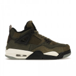 Air Jordan 4 Retro SE Craft GS Oliiviroheline Laste Tossud Roheline Keskmine-Oliiv Roosa-Vanill FB9928-200 35.5