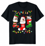 Dog Lover Christmas Sock Unisex T-s&auml;rk S