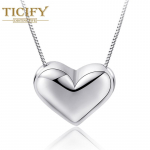 Uus mood Love Shape kaelakee ripats valge