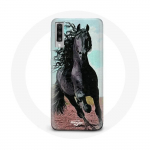 &Uuml;mbris Samsung Galaxy A50 The Black Horse friisi t&otilde;ugu jaoks