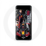 &Uuml;mbris Samsung Galaxy A8 Plus Formula 1 Max Verstappen F1 Driver Red Bull 15 jaoks