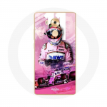 Huawei Mate 8 vormel 1 Sergio P&eacute;rez F1 Driver Pink &uuml;mbris