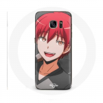 &Uuml;mbris Samsung Galaxy S6 Karma Akabane Assassination Classroom Anime jaoks