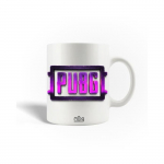 Mug en C&eacute;ramique PUBG Logo Violet S&eacute;rie de jeux vid&eacute;o