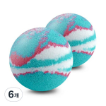 Arvien Ocean Holic Bath Bomb Herb Fragrance, 130g, 6 pieces