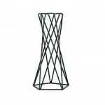 Taimehoidja Keskkonnas&otilde;bralik, hingav p&otilde;hjamaises stiilis Tugev, minimalistlik kinnitusraud, ananassi disainiga pottihoidja aiatarbed must