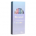 6 tk 0,5 mm geelpliiatsid Push Design Peene punktiga kiiresti kuivav mugav k&auml;epide P&otilde;rutuskindel m&auml;rkmeid ei m&auml;&auml;rdu, sisset&otilde;mmatavad geeltindipliiatsid kontoris kasutamiseks 6pcs mitmev&auml;rviline