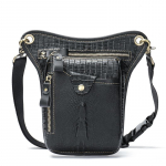 Meeste nahast kott v&auml;ljas Sport Lehmanahast Mobiiltelefon Fanny Pack Mootorrattas&otilde;idu v&ouml;&ouml;kott Crossbody kott One Size
