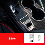 Auto elektroonilise k&auml;sipiduri nupu paneeli katte katte kleebis Toyota Camry 70 XV70 2018 tarvikutele Black 8pcs